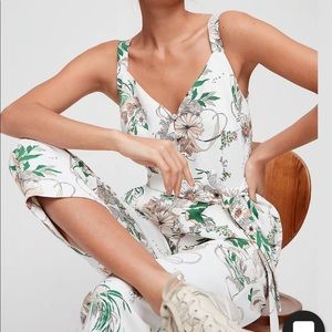 Aritzia Flower Jumpsuit by Little Moon